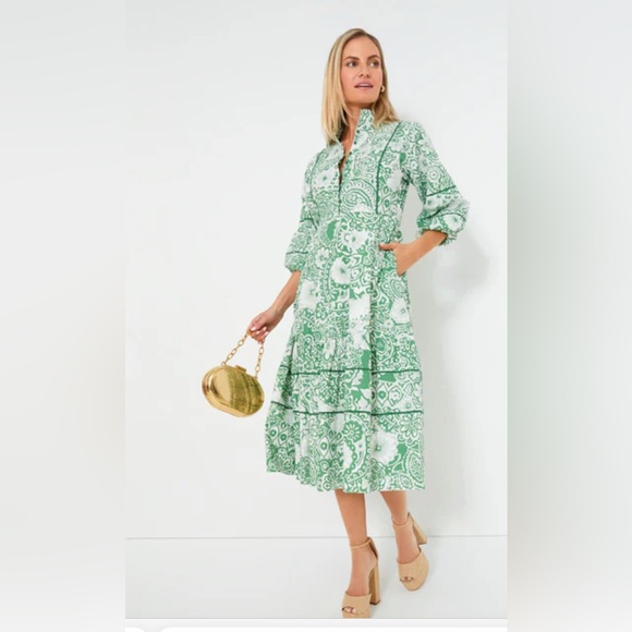 Tuckernuck Hyacinth House Hillsborough Midi Dress NWT - Picture 5 of 16